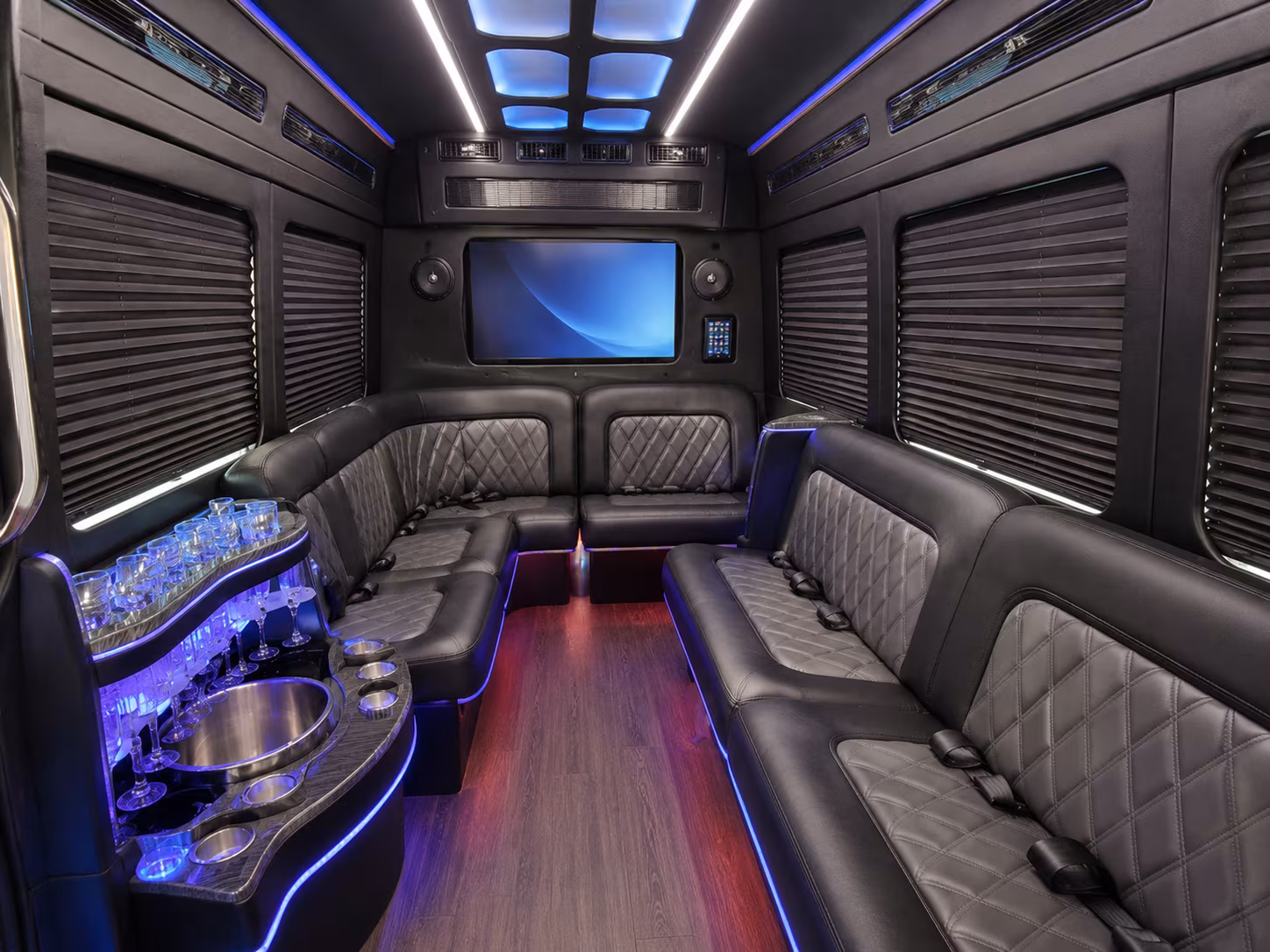 st louis party bus interior